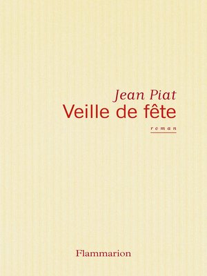 cover image of Veille de fête